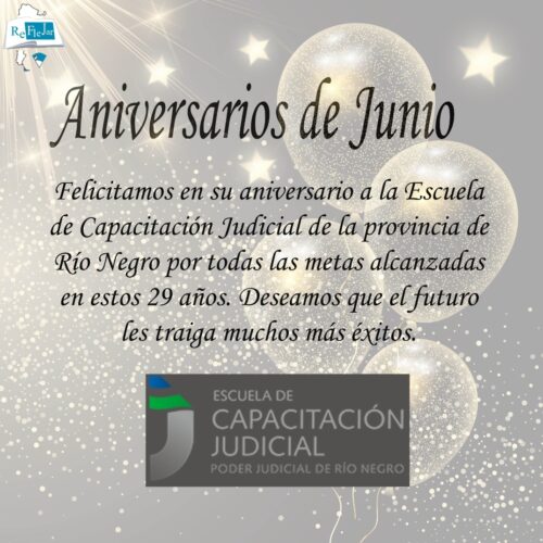 29° Aniversario de creación de la Escuela de Capacitación Judicial de Río Negro